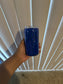 Blue glitter cup 16oz